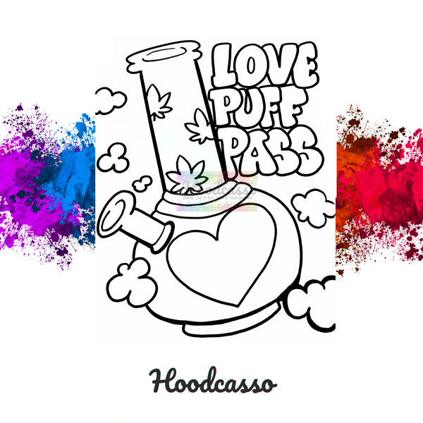 Love Puff Pass Couple